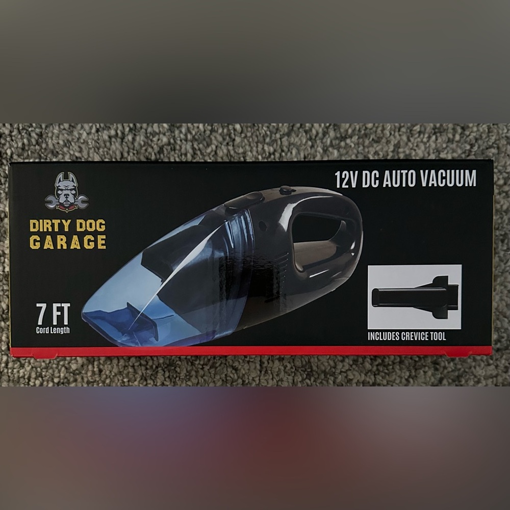 Dirty Dog Garage 12V DC Auto Vacuum